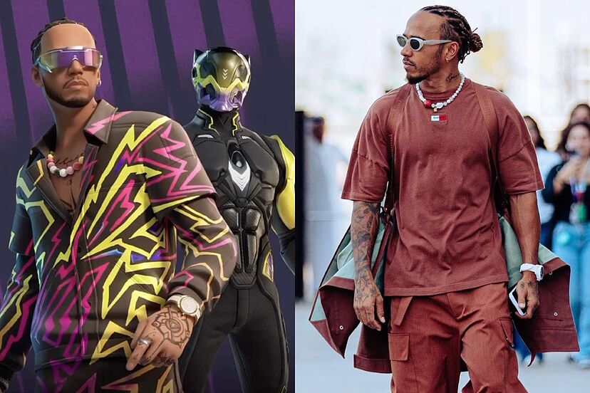 Why the Lewis Hamilton Fortnite Skin Is Popular This Week